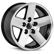 Mopar 1BZ81PAKAD Moab Wheel in Machined Aluminum for 07-18 Jeep